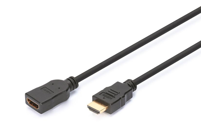 Digitus AK-330201-050-S HDMI-kabel 5 m HDMI Type A (Standard) Sort