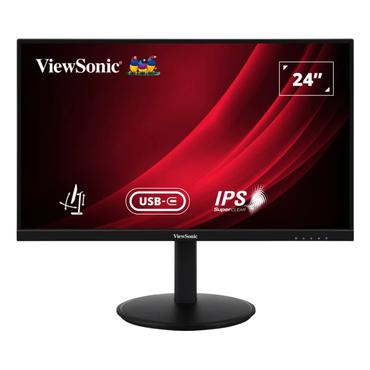 Viewsonic VG Series VG2409-MHDU-2 computerskærm 60,5 cm (23.8") 1920 x 1080 pixel Fuld HD LED Sort