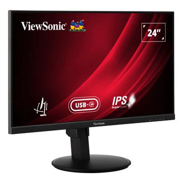 Viewsonic VG Series VG2409-MHDU-2 computerskærm 60,5 cm (23.8") 1920 x 1080 pixel Fuld HD LED Sort