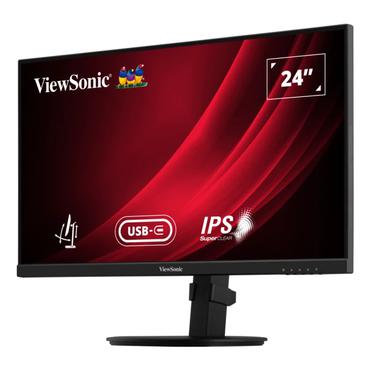 Viewsonic VG Series VG2409-MHDU-2 computerskærm 60,5 cm (23.8") 1920 x 1080 pixel Fuld HD LED Sort