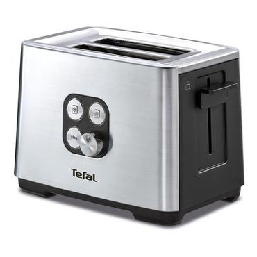 Tefal Equinox TT420D 7 2 skive(r) Sort, Rustfrit st&aring;l