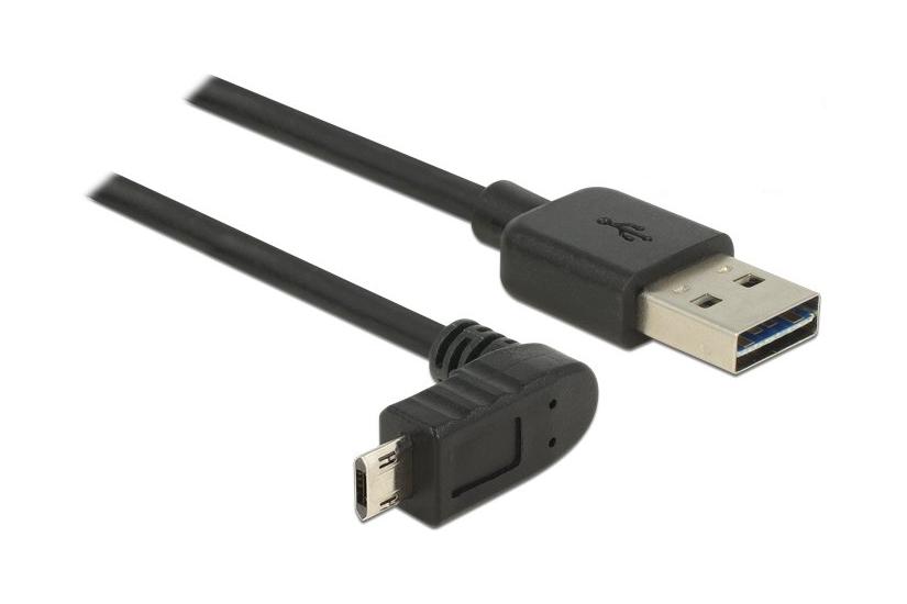 Delock - USB-kabel - USB till mikro-USB typ B - 3 m