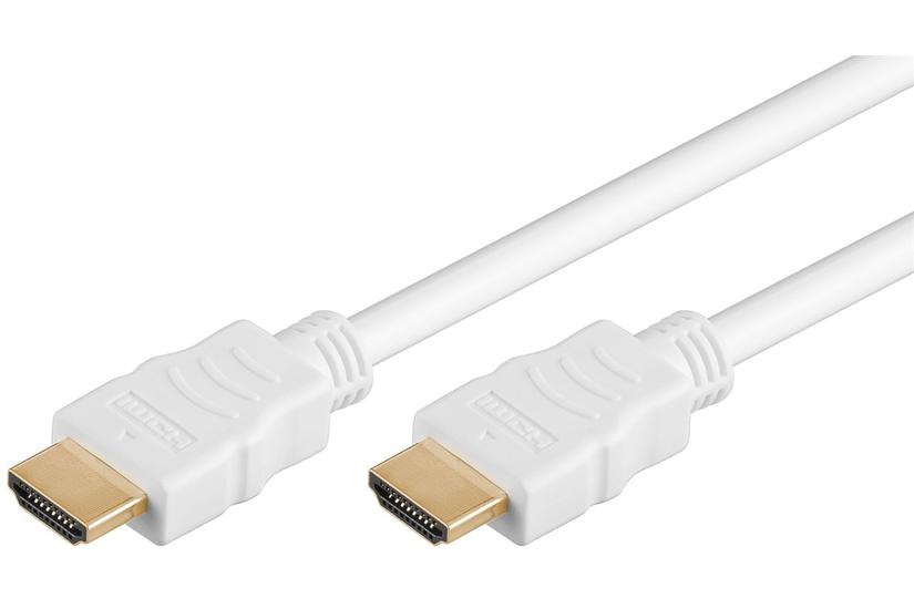 Goobay 61021 HDMI-kabel 3 m HDMI Type A (Standard) Hvid