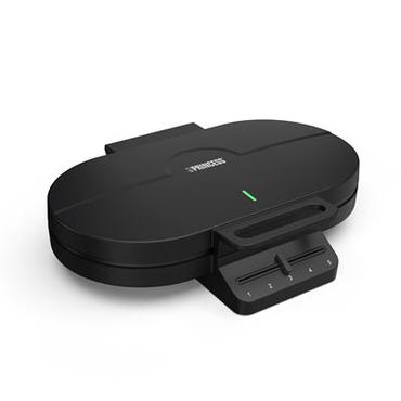 Princess 132384 10 vaffel/vafler 1200 W Sort