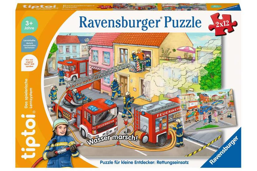 Ravensburger Tiptoi puzzle for little explorers: rescue mission
