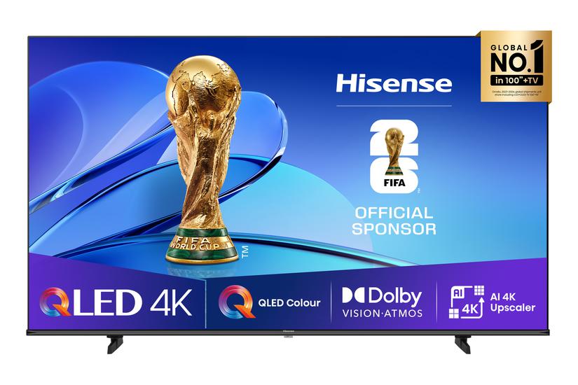 Hisense E7Q PRO 75E7Q PRO 190,5 cm (75") 4K Ultra HD Smart TV Wi-Fi Sort 385 cd/m²