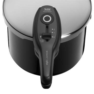Silit Silargan&reg; Sicomatic t-Plus Schnellkochtopf 22 cm 6,5 l Black