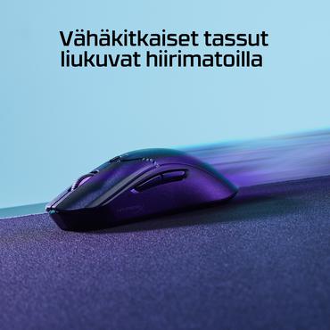 HyperX Pulsefire Haste 2 Core – Trådløs gamingmus (sort/sort)