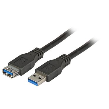 EFB Elektronik K5237.5 USB-kabel USB 3.2 Gen 1 (3.1 Gen 1) 5 m USB A Sort