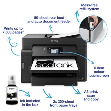 Epson EcoTank ET-M16600 - multifunktionsskrivare - svartvit