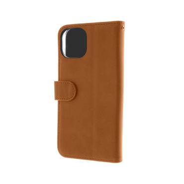 PREMIUM FLIPCASE IPHONE 15 BROWN