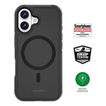 4smarts Defend mobiltelefon etui 16 cm (6.3") Ramme Sort