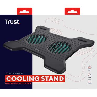 Trust Bærbar PC Cooling Stand Xstream Breeze - stander til bærbar PC