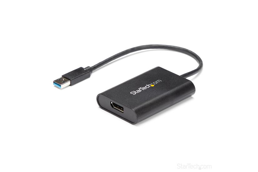 StarTech.com USB 3.0 till DisplayPort-adapter - 4K 30&nbsp;Hz - DisplayPort-adapter - USB typ A till DisplayPort - TAA-kompatibel - 20 cm