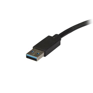 StarTech.com USB 3.0 till DisplayPort-adapter - 4K 30&nbsp;Hz - DisplayPort-adapter - USB typ A till DisplayPort - TAA-kompatibel - 20 cm