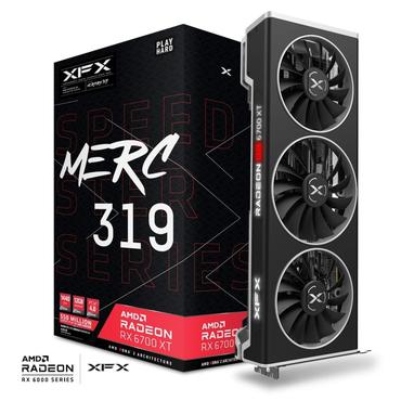XFX Speedster MERC319 Radeon RX 6700 XT Grafikkort - 12GB GDDR6