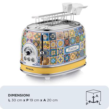 Ariete Toaster 2-Scheiben Positano