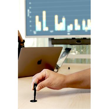 Ochno O-POS-LED-BL-1 stikkontakt USB C Sort