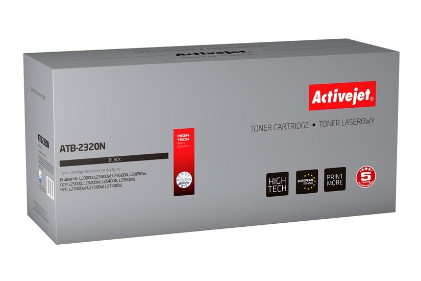 Activejet Tonerpatron ATB-2320N (erstatning Brother TN-2320; Supreme; 2600 sider; sort)