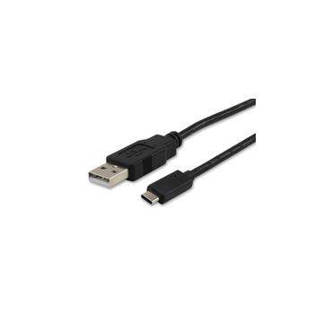 Equip 12888107 USB-kabel USB 2.0 1 m USB A USB C Sort