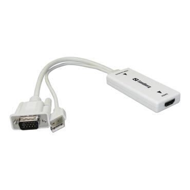 Sandberg VGA+Audio to HDMI Converter