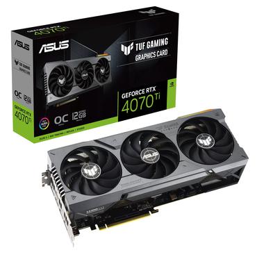 ASUS TUF-RTX4070TI-O12G-GAMING - NVIDIA RTX4070Ti - 12GB GDDR6X