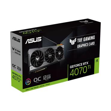 ASUS TUF-RTX4070TI-O12G-GAMING - NVIDIA RTX4070Ti - 12GB GDDR6X