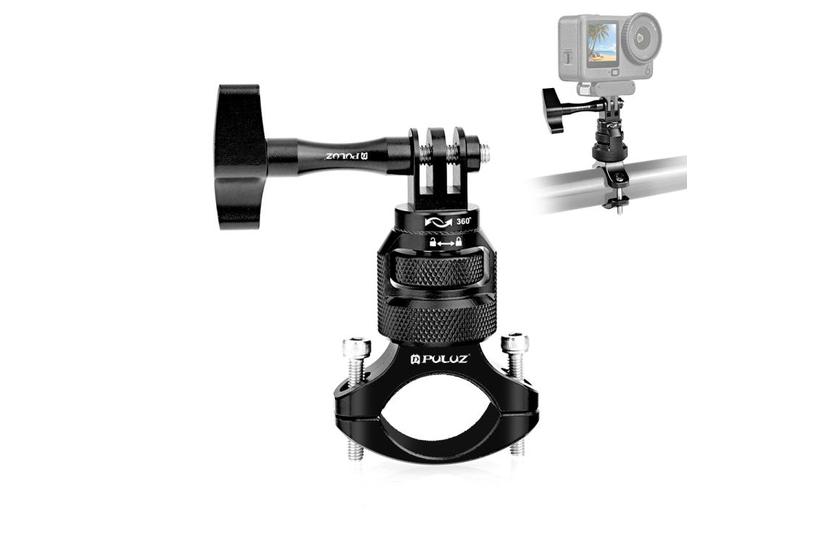 Puluz Stativ - Sort - Flyvemaskineraluminium - 78.8 g