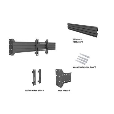 Multibrackets M Pro Series From Wall MBFW1U konsol - för LCD-display - svart