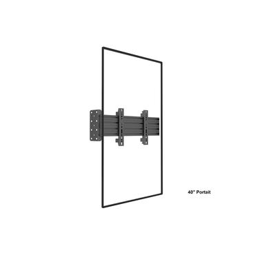 Multibrackets M Pro Series From Wall MBFW1U konsol - för LCD-display - svart
