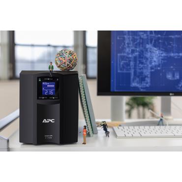 APC Smart-UPS C 1500VA LCD - UPS - 900 Watt - 1500 VA - med APC SmartConnect