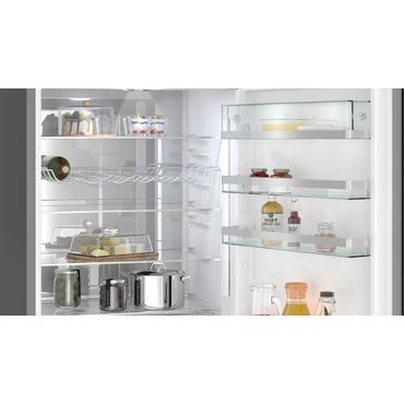 Siemens iQ500 KG49N4XAF køle-/fryseskab Fritstående 129 L A Sort