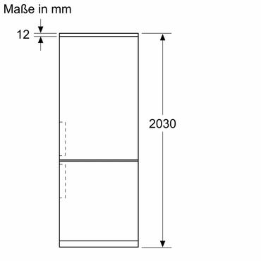 Siemens iQ500 KG49N4XAF køle-/fryseskab Fritstående 129 L A Sort