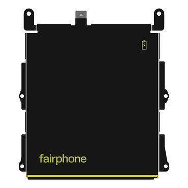 Fairphone F6BATT-1ZW-WW1 reservedel til mobiltelefon Batteri Sort