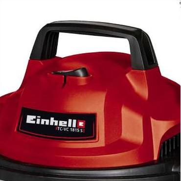 Einhell TC-VC 1815 S 15 L Tromle vakuum Tør&våd 1250 W Støvpose