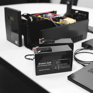 Green Cell - UPS-batteri - F&ouml;rseglat med blysyra (SLA) - 14 Ah