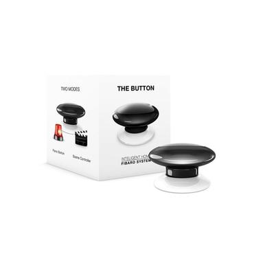 Fibaro The Button Black panik knap Trådløs Alarm