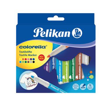 Pelikan Colorella Textile speedmarker Flerfarvet 12 stk