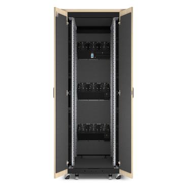 APC NetShelter - rack (horisontell) - ljudisolerad - 38U