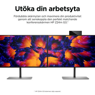 HP Z24q G3 skærm - LED baglys - 23.8" - IPS - 5ms - QHD 2560x1440 ved 90Hz