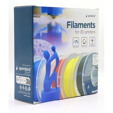 GEMBIRD High Speed ABS filament yellow 1.75 mm 1 kg