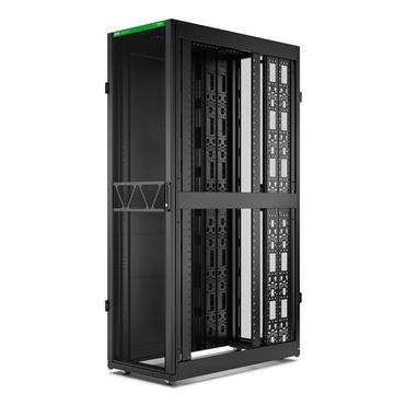 APC NetShelter SX Gen 2 - rack - 2124 H x 600 B x 1200 D mm, med sidor - 45U - TAA-kompatibel