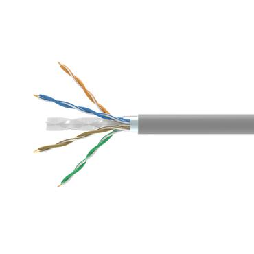 Equip Instal.Kab Cat6   F/UTP Eca   305.00m grau        LS