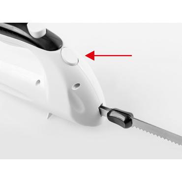 Fritel EK 3180 elektrisk kniv 150 W Hvid