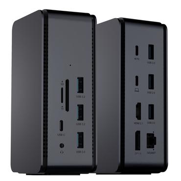 ProXtend - dockningsstation - USB-C / USB4 - 15-slot - HDMI, DP - GigE
