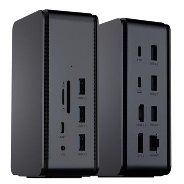ProXtend - dockningsstation - USB-C / USB4 - 15-slot - HDMI, DP - GigE