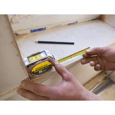 Stanley 0-33-932 m&aring;leb&aring;nd 5 m Rustfrit st&aring;l