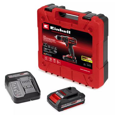 Einhell TP-CD 18/60 Li- i BL 1,26 kg Sort, Grå, Rød