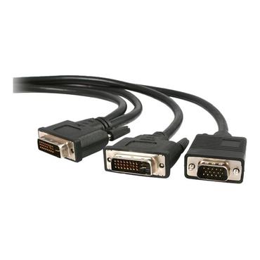 StarTech DVI-I > DVI-D & VGA Video Splitter Cable 1.8m
