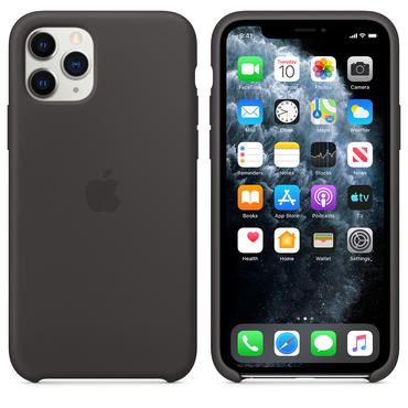Apple iPhone 11 Pro Sil Case Black